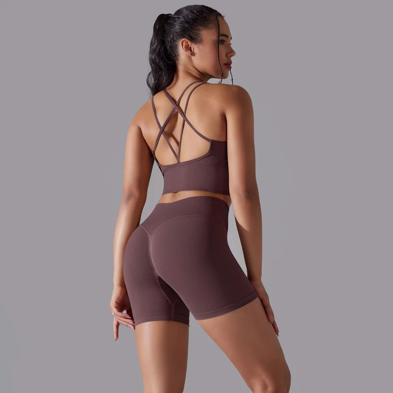 Yoga Fitness Kleidung - Seksowne zestawy do jogi Damski dres