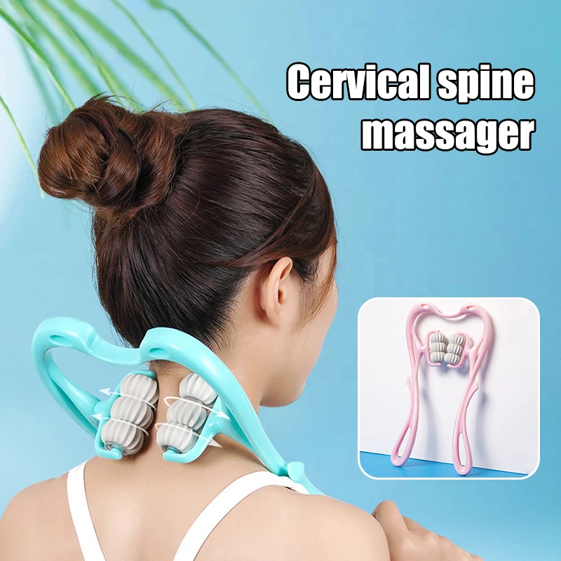 Shoulder Massage Ball - Wielofunkcyjny masażer szyi z ręczną regulacją