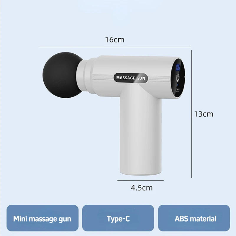 Vibration Massage Gun - Pistolet do masażu USB Mini, urządzenie