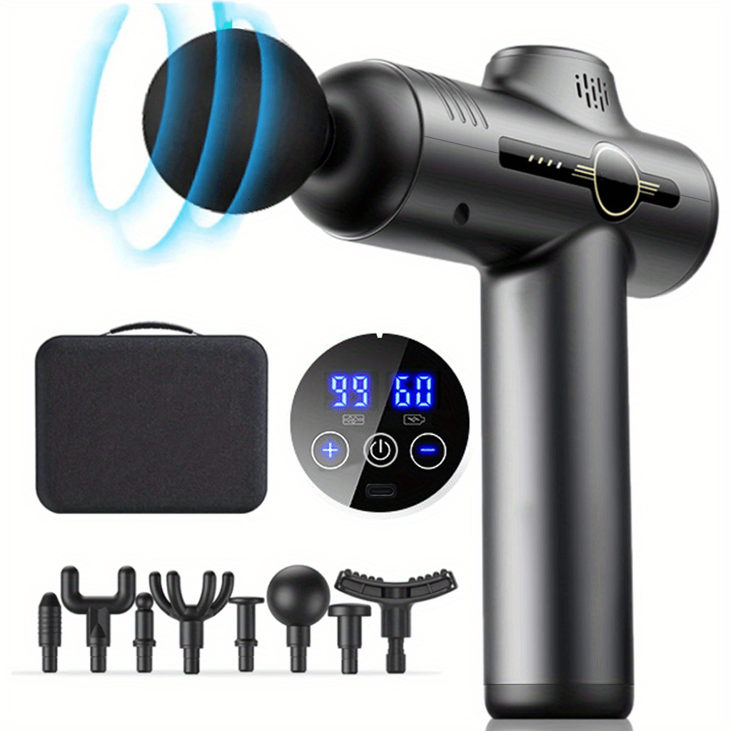 Vibration Massage Gun - 99-poziomowy pistolet do masażu powięzi głębokiego