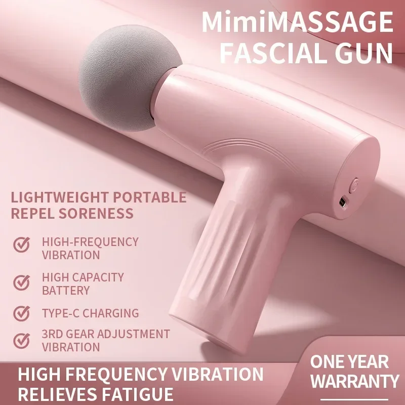 Muscle Mini różowy pistolet do – Vibration Massage Gun recenzja i cena