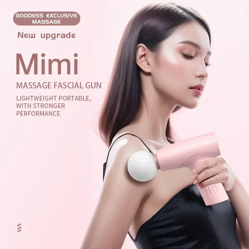 Muscle Mini różowy pistolet do – Vibration Massage Gun recenzja i cena
