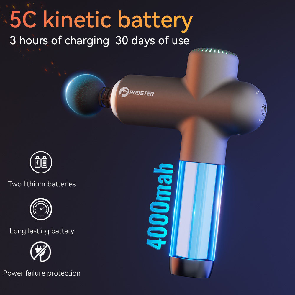 Pistolet do masażu Booster Ele – Vibration Massage Gun recenzja i cena