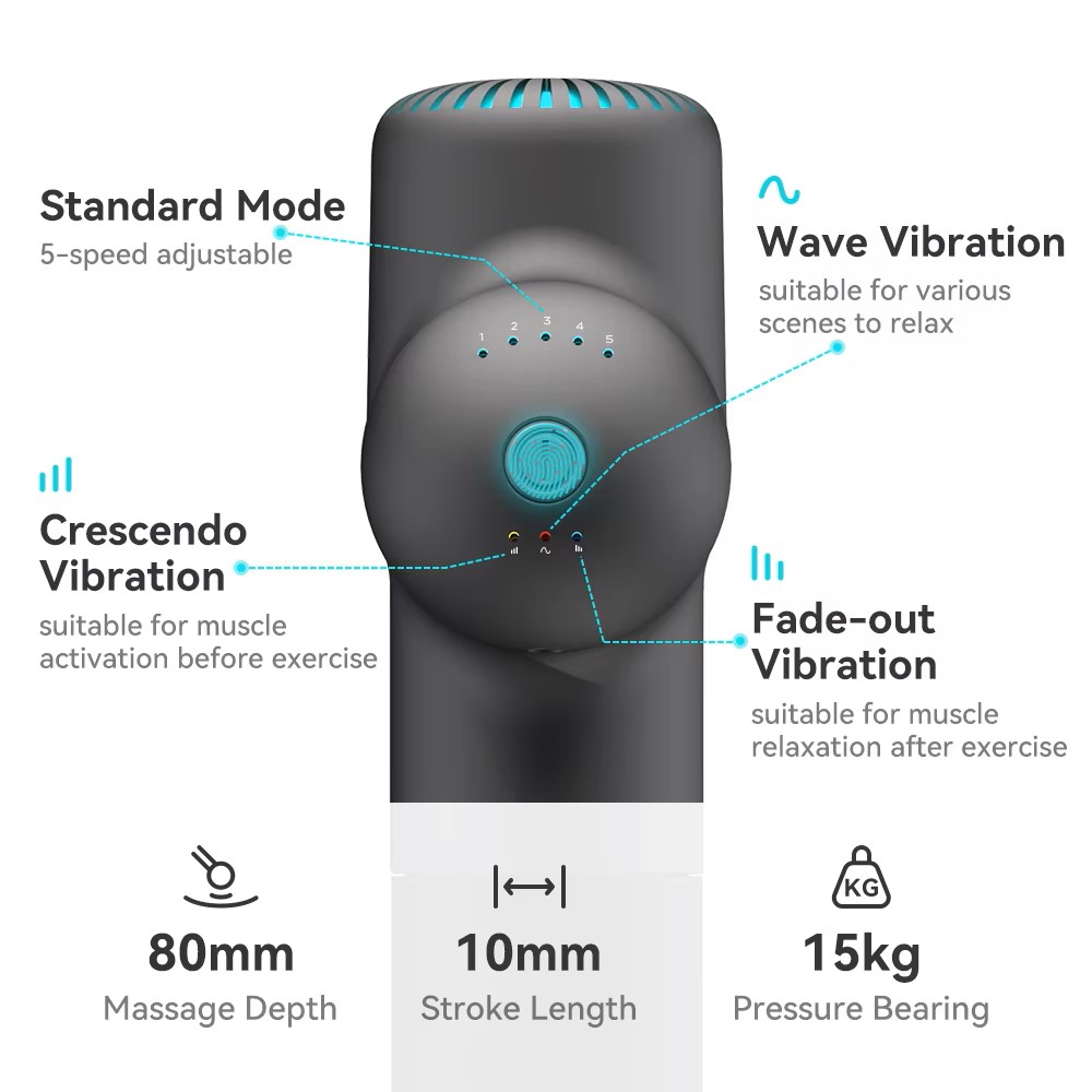 Pistolet do masażu Booster Ele – Vibration Massage Gun recenzja i cena