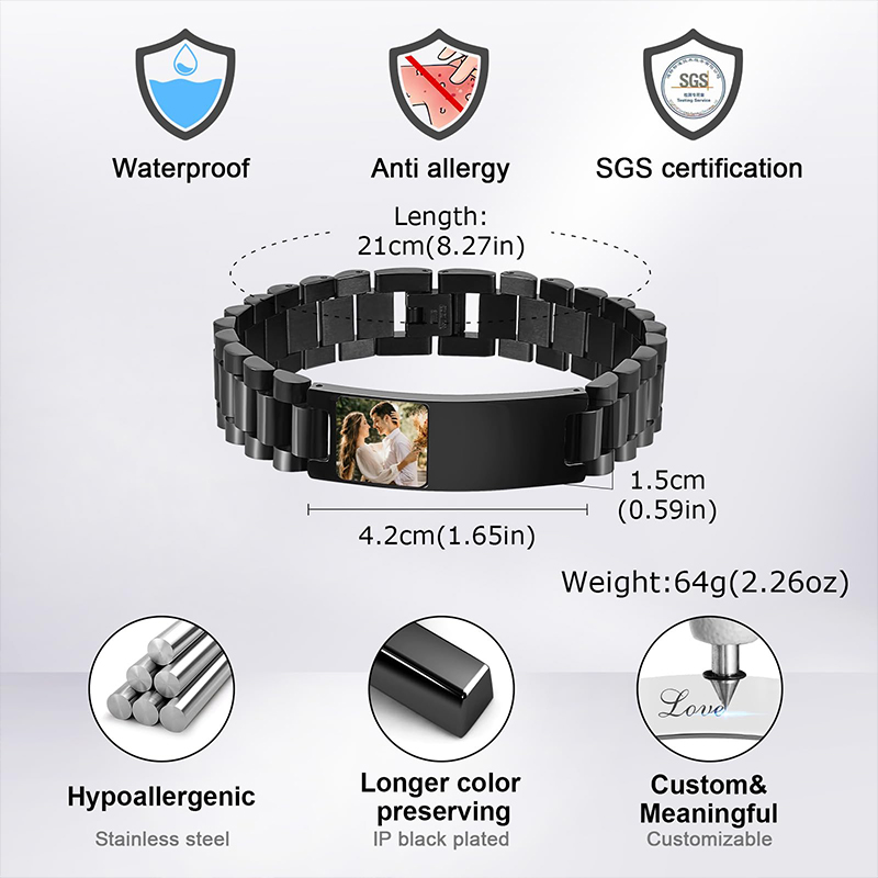 Bransoletka na zegarek ze stal – Fitness Tracker Band recenzja i cena