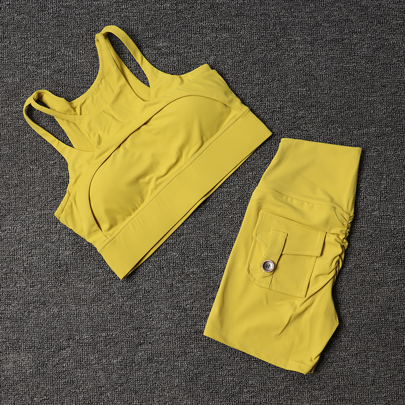 Spodenki fitness zestawy do jo – Yoga Fitness Kleidung recenzja i cena