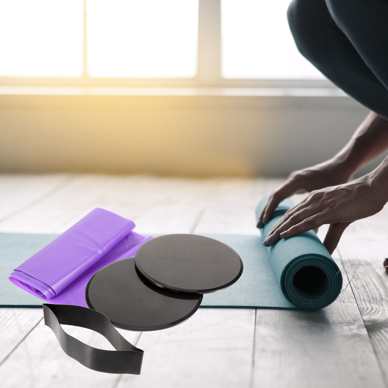 1 zestaw profesjonalnych taśm  – Yoga Fitness Group recenzja i cena