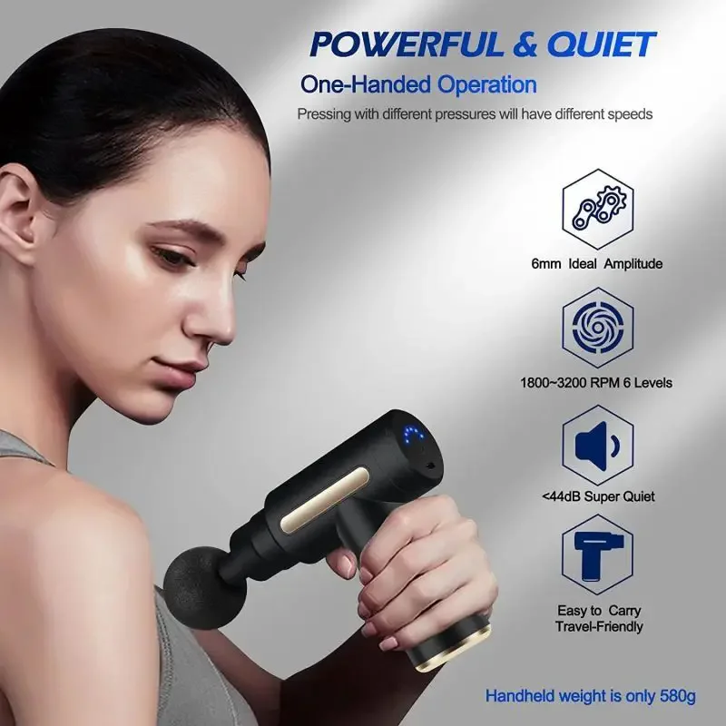 2024 przenośny pistolet powięz – Vibration Massage Gun recenzja i cena
