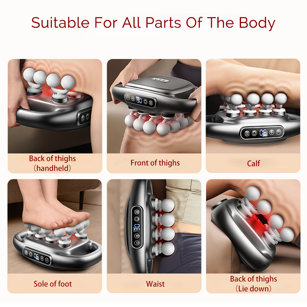 16-głowicowy pistolet powięzio – Vibration Massage Gun recenzja i cena