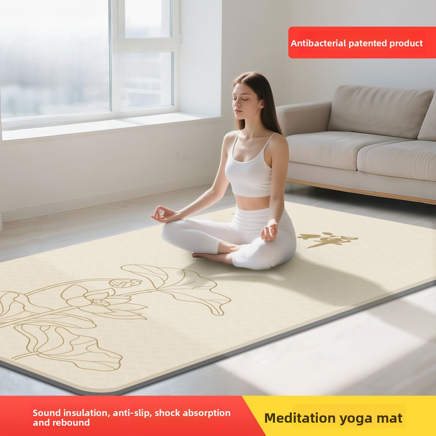 Mata do jogi dla kobiet do med – Zen Yoga Fitness recenzja i cena