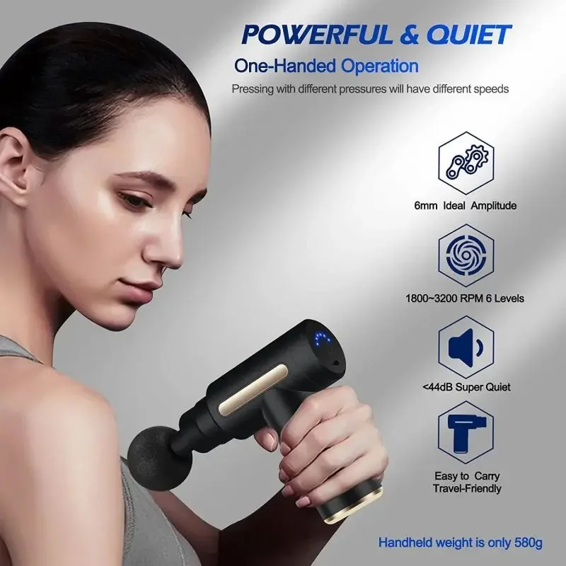 Przenośny pistolet do masażu p – Vibration Massage Gun recenzja i cena