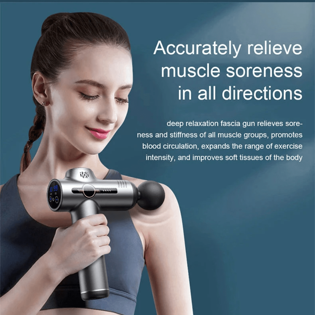 99-poziomowy pistolet do masaż – Vibration Massage Gun recenzja i cena
