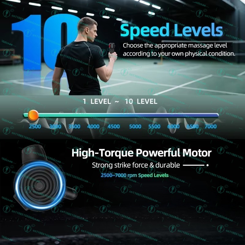 Profesjonalny 4-głowicowy masa – Vibration Massage Gun recenzja i cena